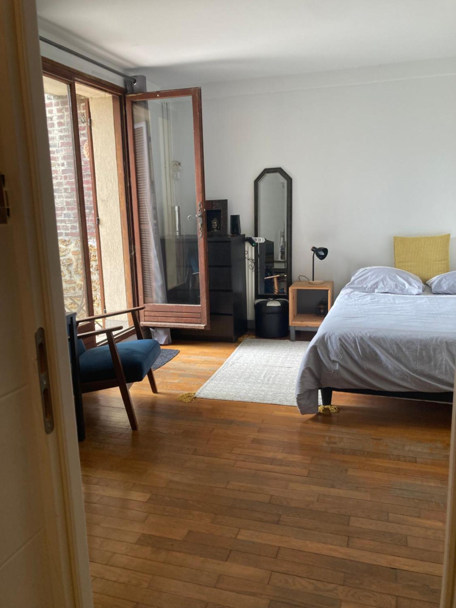 Studio Avec Terrasse Sur Jardin Фонтене-су-Боа Екстериор снимка